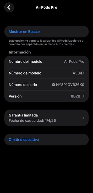 Airpods Pro 2 con garantía Amazon