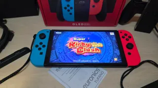 Nintendo Switch OLED Blu/Rosso con giochi inclusi