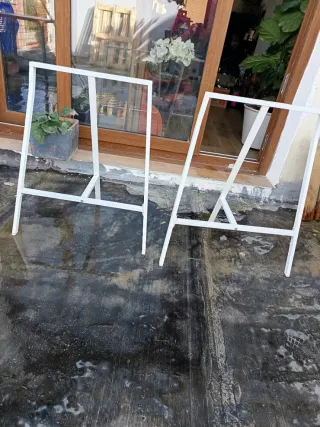 Caballetes de aluminio