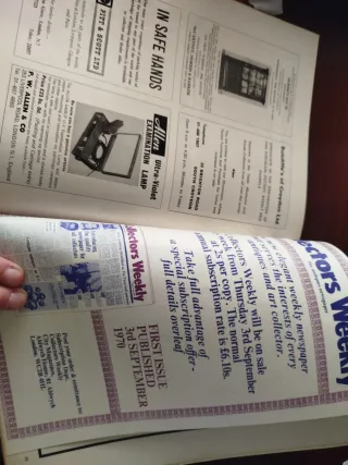 Revista The Antiques dealer and Collectors Guide