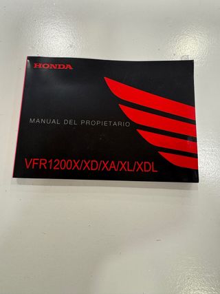 Honda vfr 1200 x manual de proprietário