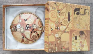 Caja joyero vintage dorada de GdP