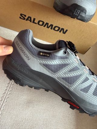 Salomon XA Siwa Goretex Talla 39/40 Gris/Rosa