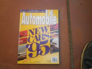 lote 5 revistas de automóvil varias