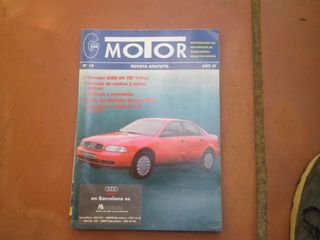 lote 5 revistas de automóvil varias