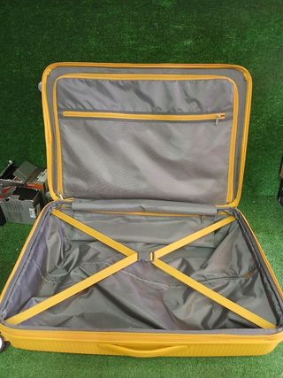 Maleta American Tourister Soundbox 77 cm amarilla