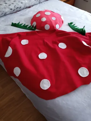 Disfraz de seta para niño/a y adulto