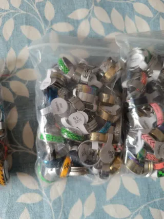 Anillos Acero Inoxidable Tallas 17-21