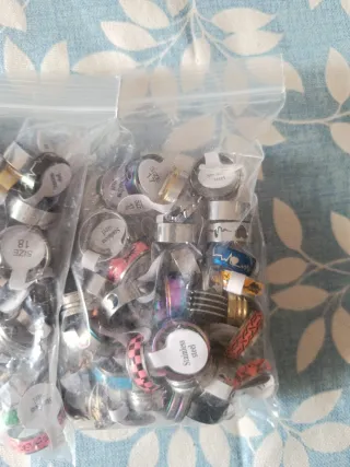 Anillos Acero Inoxidable Tallas 17-21