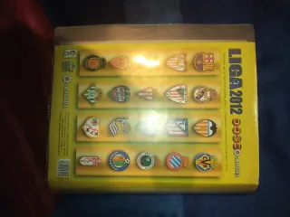Album cromos fichas Liga 2012 Mundicromo