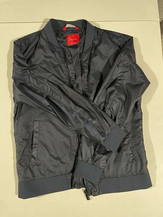 Chaqueta Bomber Zara Azul Hombre