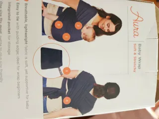 Fular Ergobaby Aura Recién Nacido 3.6-11 kg