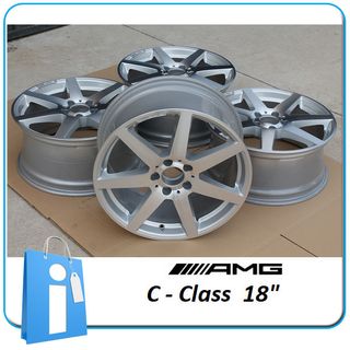 Llantas Doble Medida MERCEDES 18" AMG Clase C W204