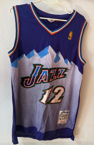 Camiseta NBA Utah Jazz 12 Stockton