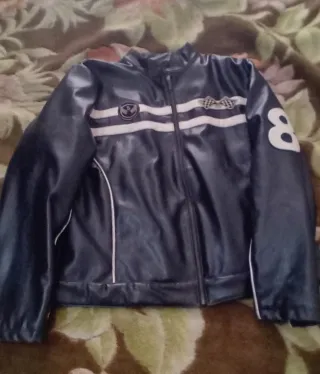Chaqueta Estilo Motero Talla XL