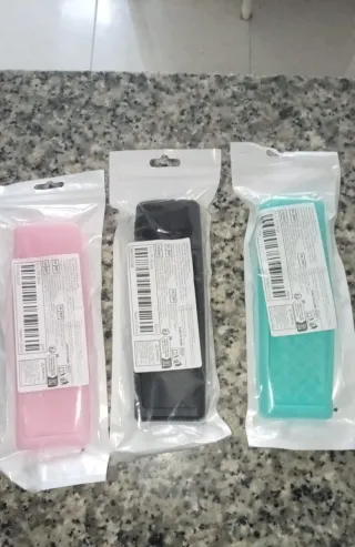 Funda protectora para mando de TV (3 uds)