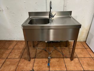Fregadero Industrial Acero con pedal Inox Distform