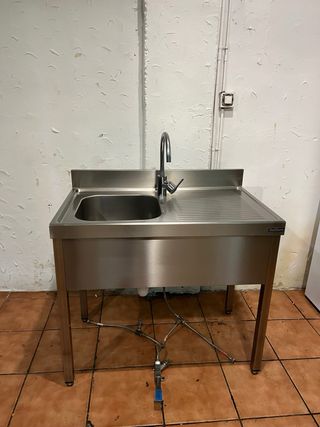 Fregadero Industrial Acero con pedal Inox Distform