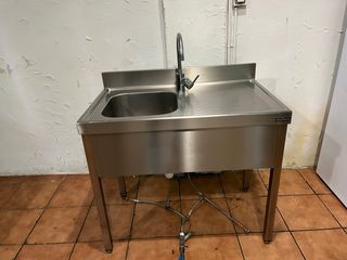 Fregadero Industrial Acero con pedal Inox Distform