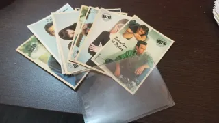 9 Cromos Sensación de Vivir 90210. Donuts, años 90