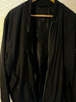 Chaqueta Bomber Vans Negra