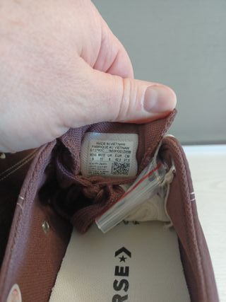 Converse CTAS WIDE OX Marrón Talla 42.5