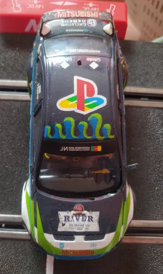 Coche Mitsubishi evo Avant slot Playstation