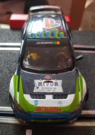 Coche Mitsubishi evo Avant slot Playstation