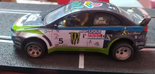 Coche Mitsubishi evo Avant slot Playstation