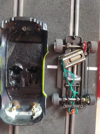 Coche Mitsubishi evo Avant slot Playstation