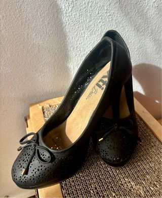 Zapatos de tacón Xti negros