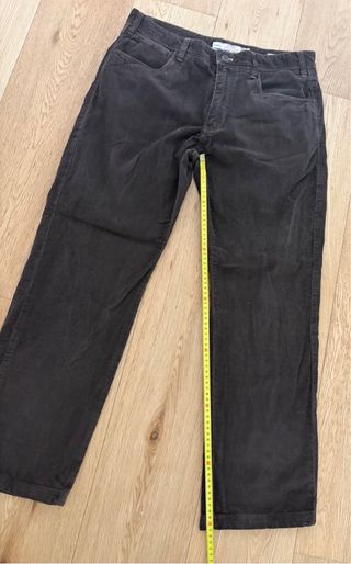 Pantalón de pana hombre marrón