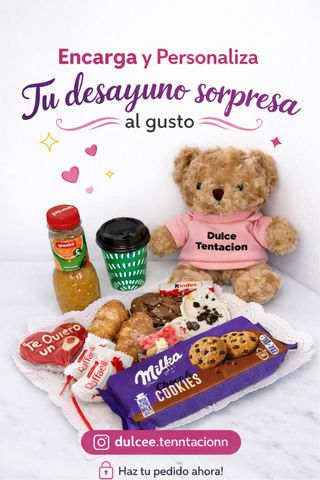 Servicio a desayuno sorpresa
