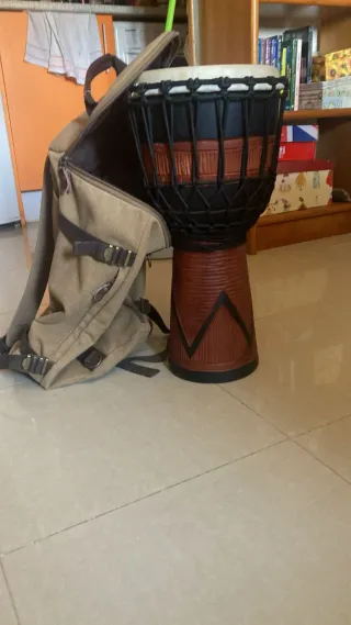 Yembé LP Piel de Cabra Natural + Funda