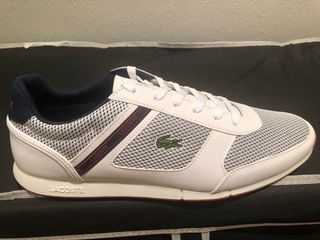 Zapatillas Lacoste Blancas y Azules