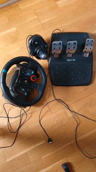 Logitech G29 + Caja de Cambios