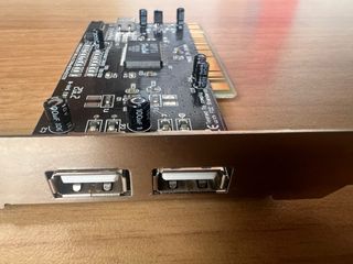 Scheda PC Opti FireWire 2 Porte USB Vintage