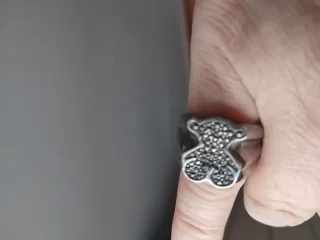 Anillo Tous Oso  y Plata