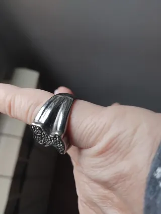 Anillo Tous Oso  y Plata