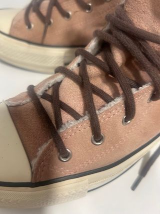 Converse Piel T37 Rosa/Marrón