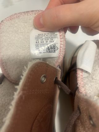 Converse Piel T37 Rosa/Marrón