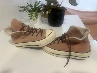 Converse Piel T37 Rosa/Marrón