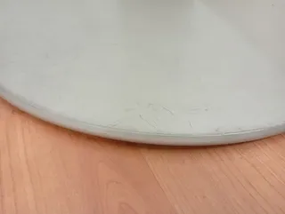 Mesa de reuniones cristal y metal