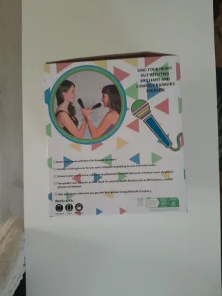 Rock Jam Sing Cube Karaoke Bluetooth