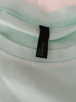 Camiseta Benetton Talla XS Verde