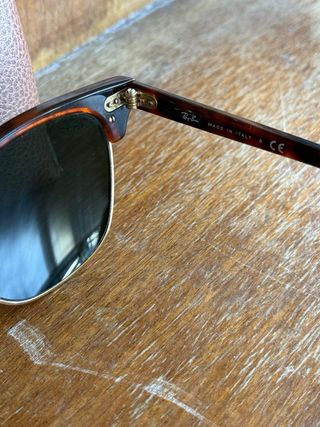 Gafas Ray-Ban Clubmaster RB3016 Carey/Dorado