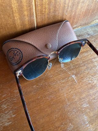 Gafas Ray-Ban Clubmaster RB3016 Carey/Dorado