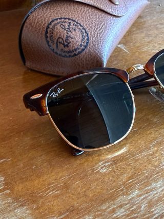 Gafas Ray-Ban Clubmaster RB3016 Carey/Dorado