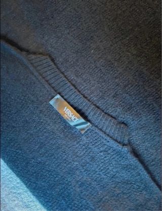 Jersey Versace Collection Negro Logo