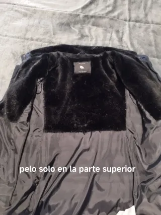 Plumífero Zara azul marino Talla 40